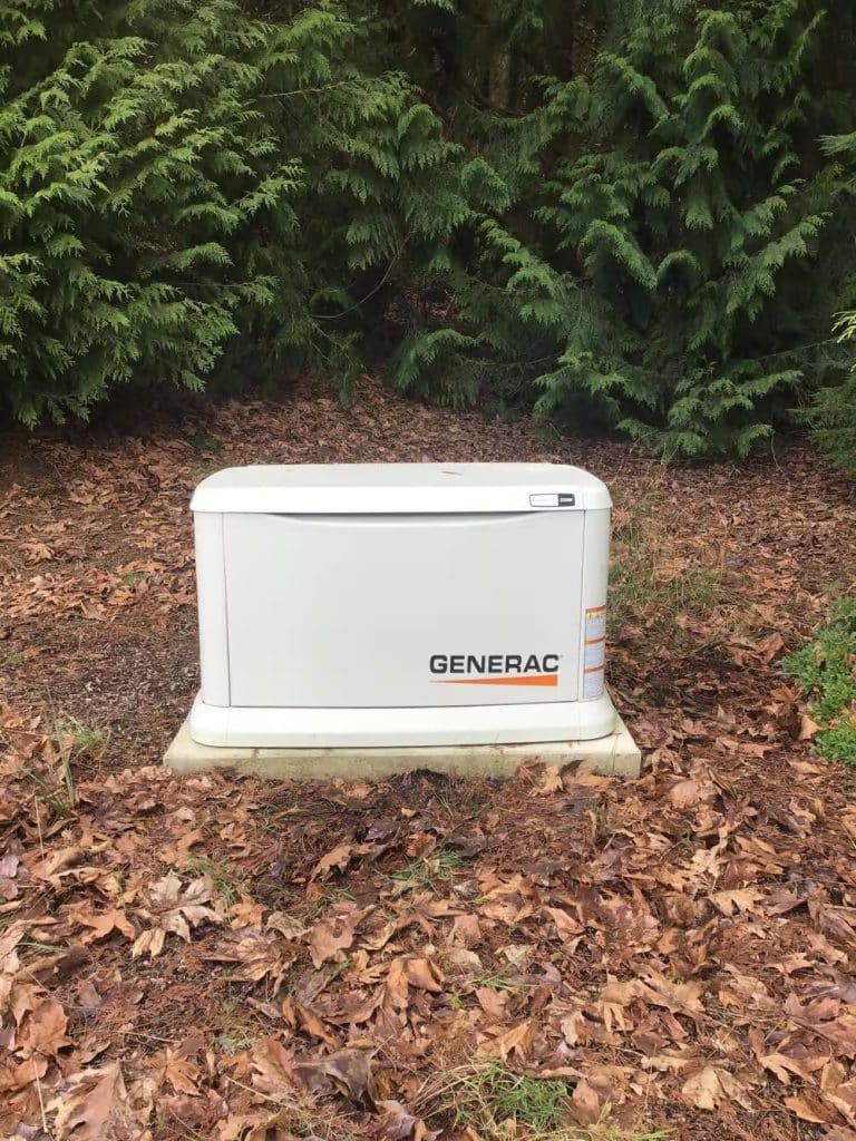 Generac Generator Installed - Oregon Generators